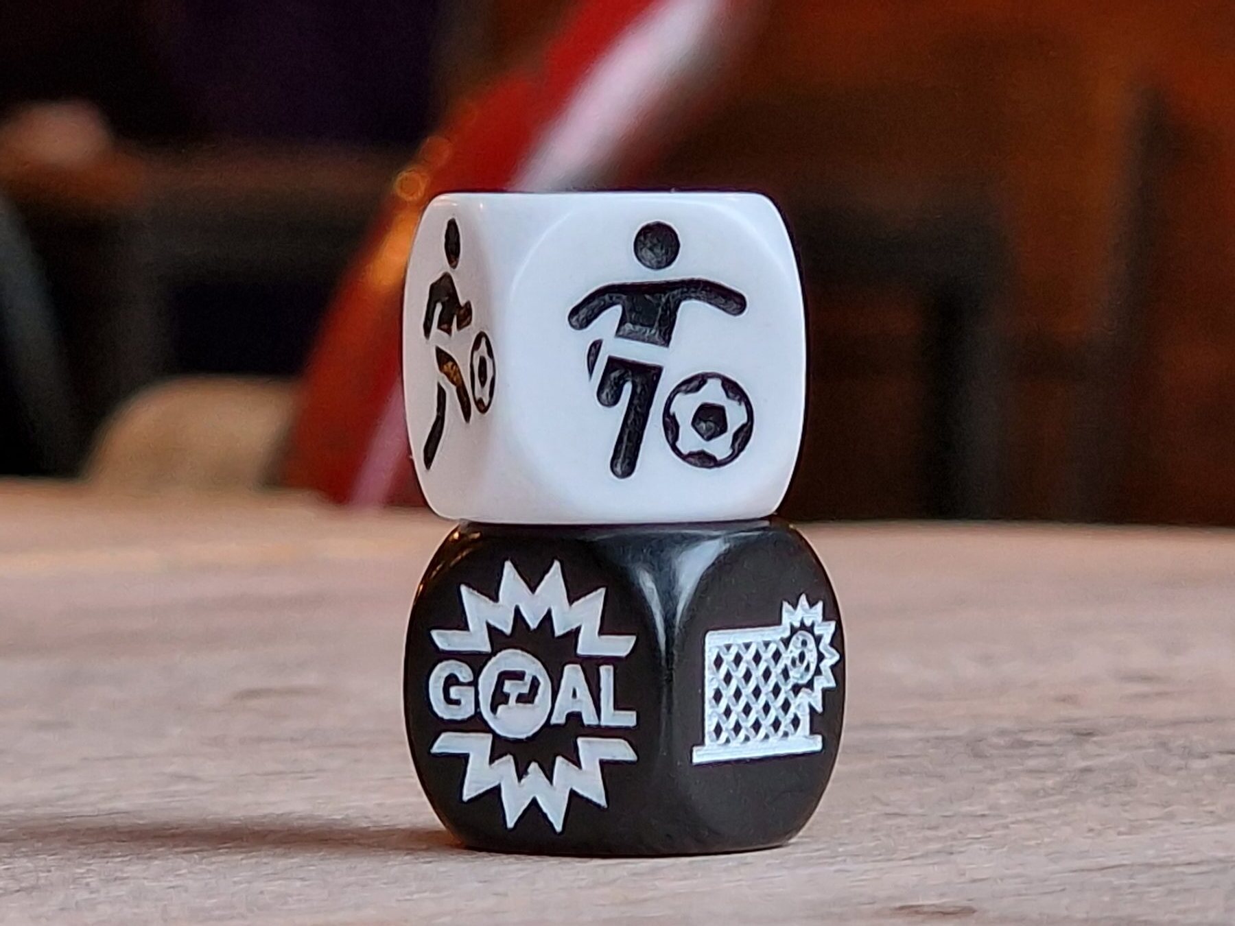 Feverpitch custom football dice